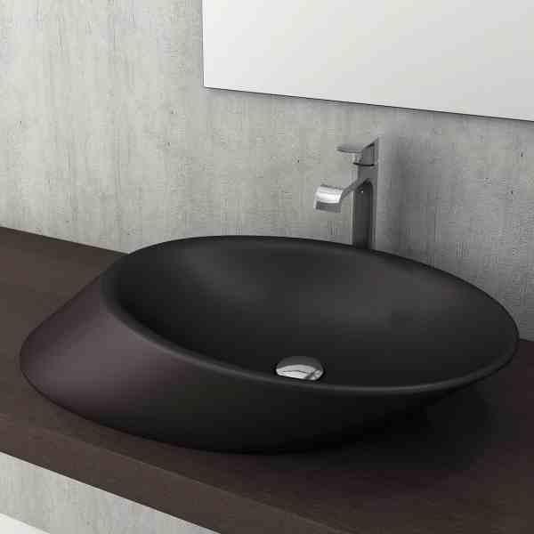 Black Designer Vessel Basin
