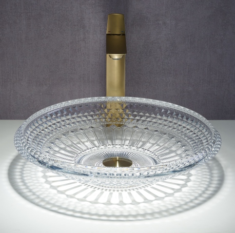 Gold Crystal Designer Basin