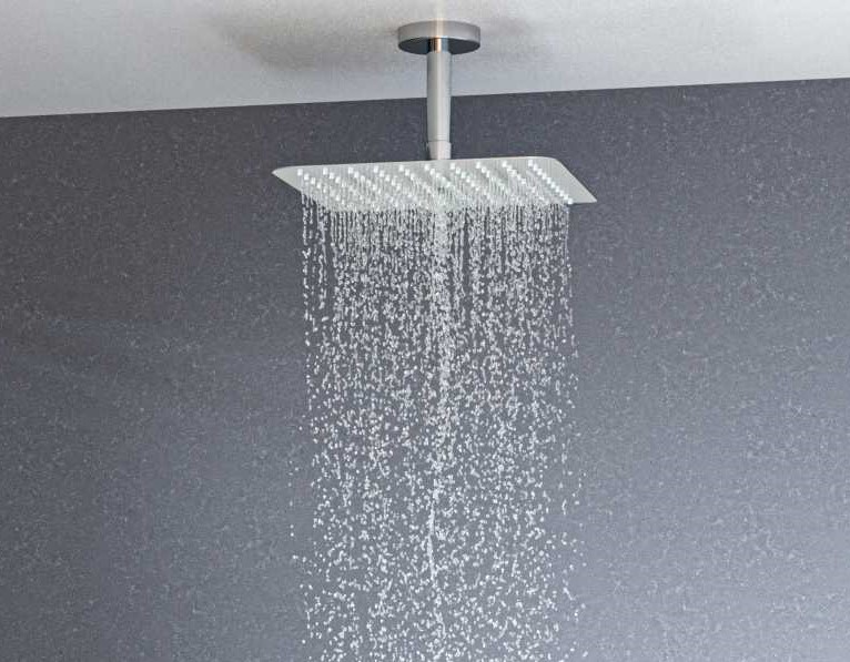 Rain Shower Head White