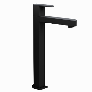 Black Tall Basin Mixer