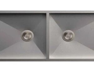 Carysil Quadro Double Bowl Kitchen Sink (40X20X8)