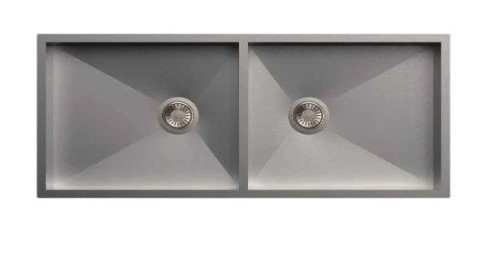 Carysil Quadro Double Bowl Kitchen Sink (40X20X8)