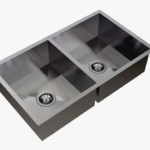 Carysil Quadro Double Bowl Kitchen Sink (36X18X8)