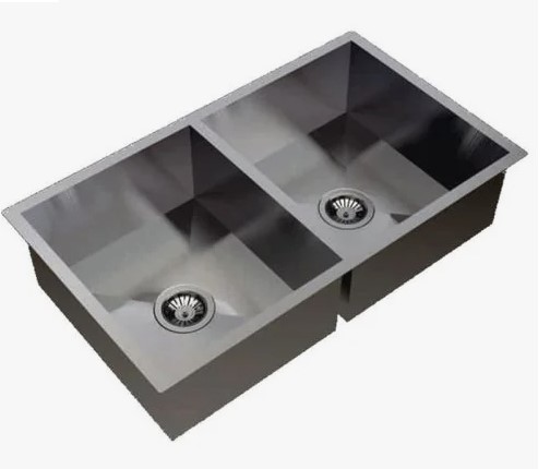 Carysil Quadro Double Bowl Kitchen Sink (36X18X8)