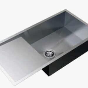 Carysil Quadro Single Bowl With Drainer Kitchen Sink (40X20X8)