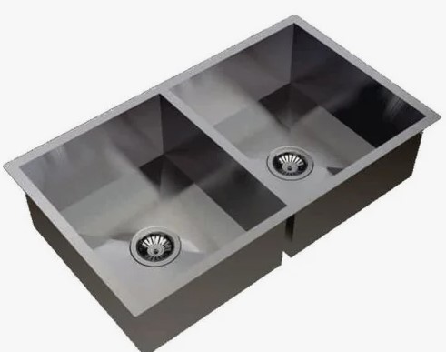 Carysil Quadro Double Bowl Kitchen Sink (45X20X9)