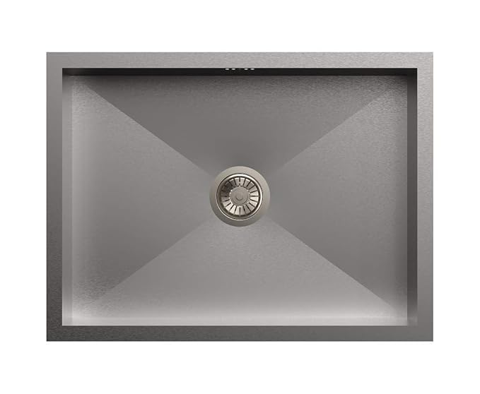 Carysil Quadro Single Bowl Kitchen Sink (24X18X9)