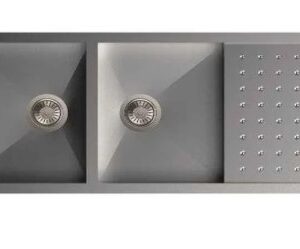 Carysil Polo Single Double Bowl With Drainer (46X20X9)