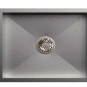 Carysil Quadro Single Bowl Kitchen Sink (21X18X9)