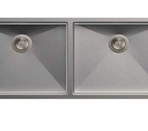 Carysil Quadro Double Bowl Kitchen Sink (45X20X8)