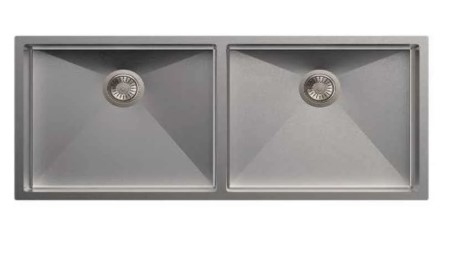 Carysil Quadro Double Bowl Kitchen Sink (45X20X8)