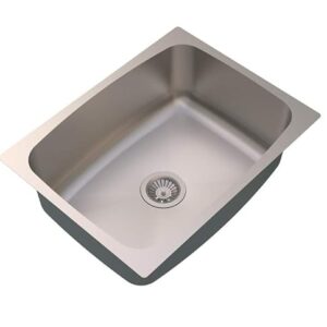 Carysil Elegance Single Bowl Matt Finish Kitchen Sink (24X18X9)