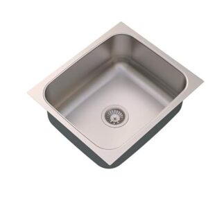 Carysil Elegance Single Bowl Matt Finish Kitchen Sink (21X18X8)