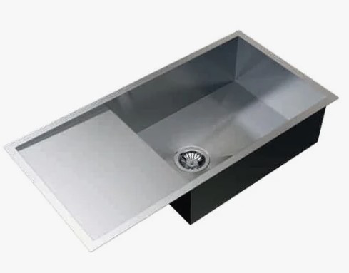 Carysil Quadro Single Bowl With Drainer Kitchen Sink (45X20X9)