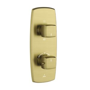 Aquamax Thermostatic Shower Mixer - Antique Bronze
