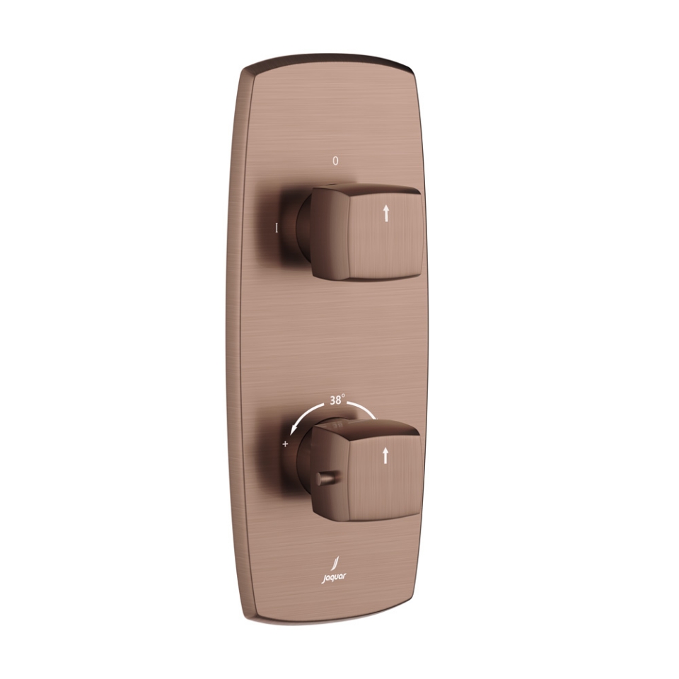 Aquamax Thermostatic Shower Mixer - Antique Copper
