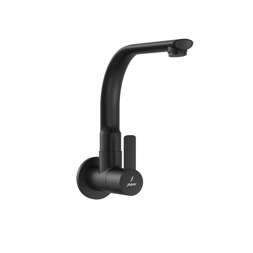 Sink Cock with Regular Swinging Spout (Wall Mounted Model) with Wall Flange