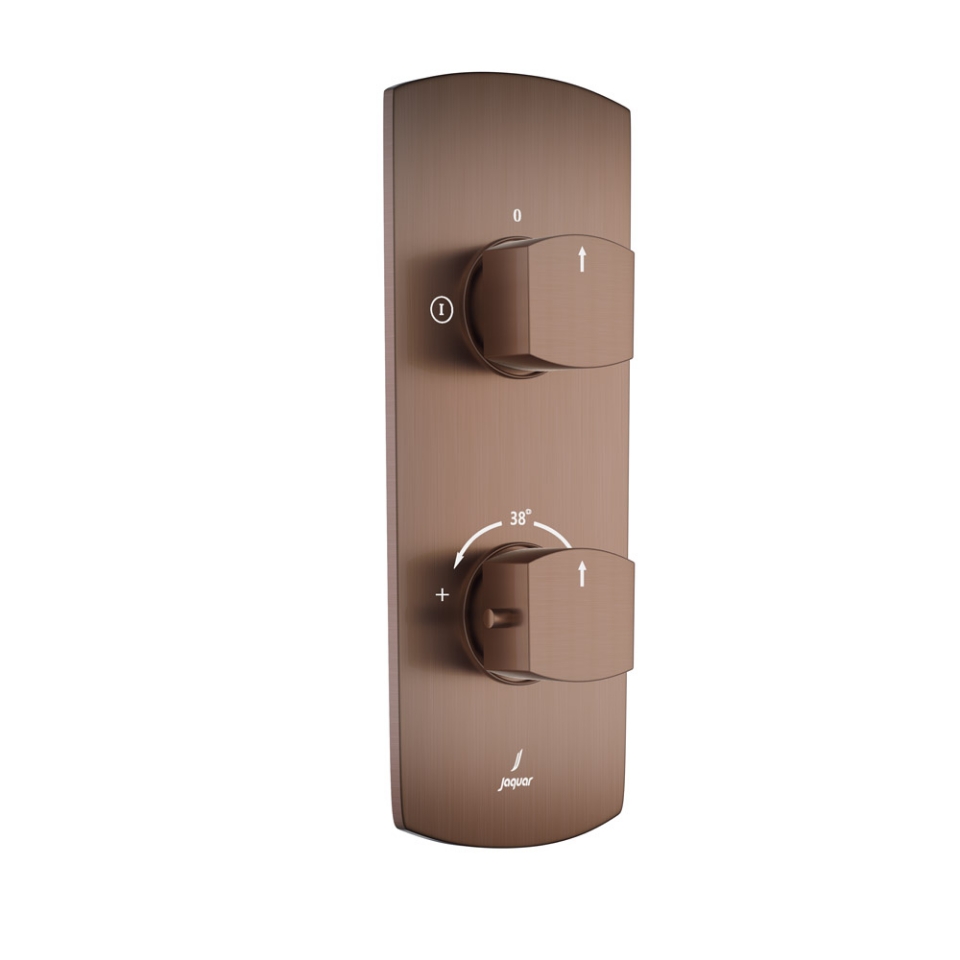 Aquamax Thermostatic Shower Mixer - Antique Copper