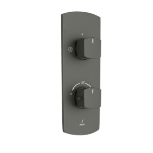 Aquamax Thermostatic Shower Mixer - Graphite