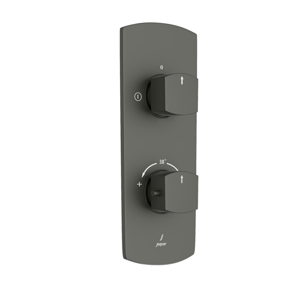 Aquamax Thermostatic Shower Mixer - Graphite
