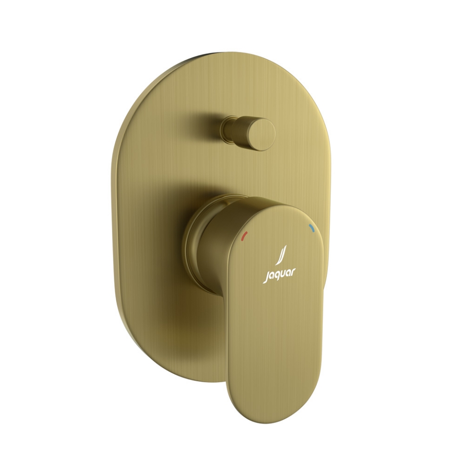 Single Lever Exposed Part Kit of Diverter - Antique Bronze