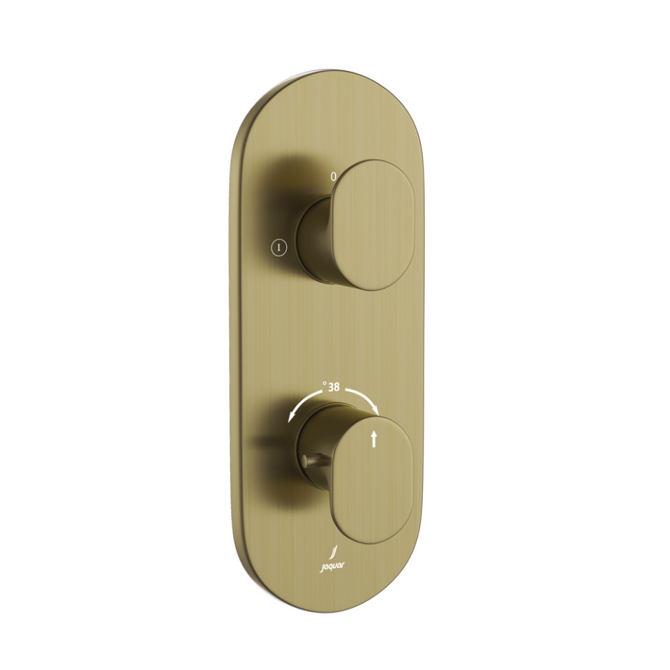 Aquamax Thermostatic Shower Mixer - Antique Bronze