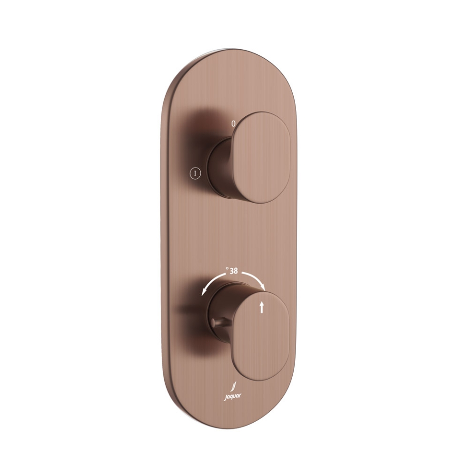 Aquamax Thermostatic Shower Mixer - Antique Copper