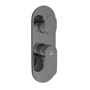 Aquamax Exposed Part Kit of Single Lever Shower Mixer - Black Chrome