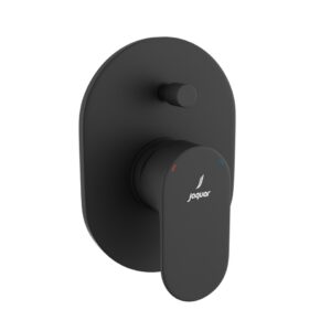 Single Lever Exposed Part Kit of Diverter - Black Matt