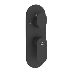 Aquamax Exposed Part Kit of Single Lever Shower Mixer - Black Matt