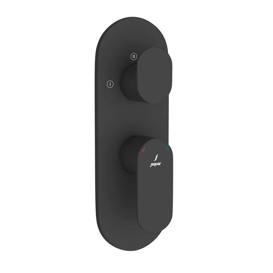 Aquamax Exposed Part Kit of Single Lever Shower Mixer - Black Matt