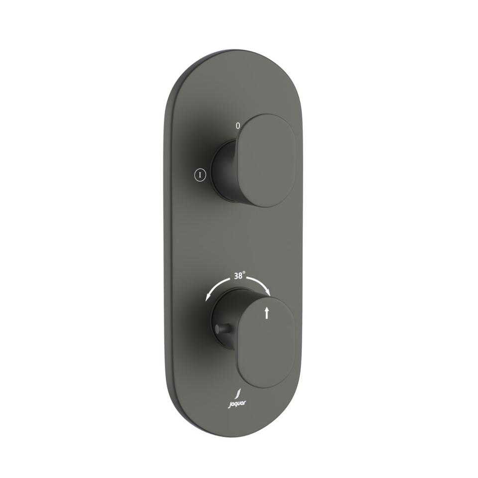 Aquamax Thermostatic Shower Mixer - Graphite