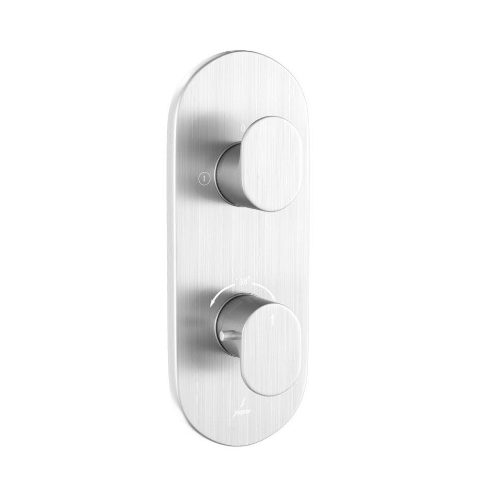 Aquamax Thermostatic Shower Mixer - Stainless Steel