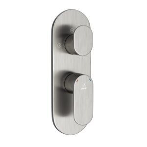 Aquamax Exposed Part Kit of Single Lever Shower Mixer - Stainless Steel