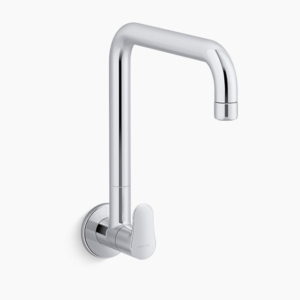 July™ One-hole wall-mount kitchen sink faucet, cold only