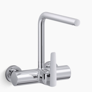 Aleo+™ Wall-mount kitchen sink faucet