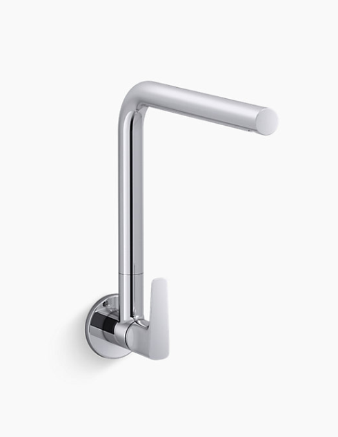Aleo+™ Wall-mount kitchen sink faucet, cold only