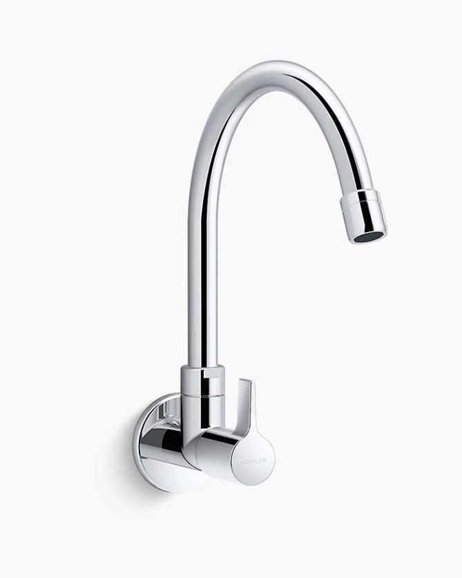Taut™ Wall mount kitchen faucet, cold only