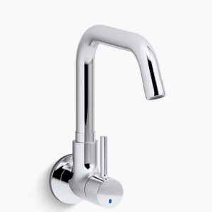 Cuff™ Single-handle wall-mount kitchen sink faucet, cold-only