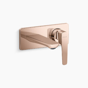 Aleo+™ Wall-mount bathroom sink faucet, 9.0 lpm
