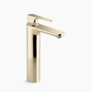 Aleo+™ Tall single-handle bathroom sink faucet, 14.0 lpm