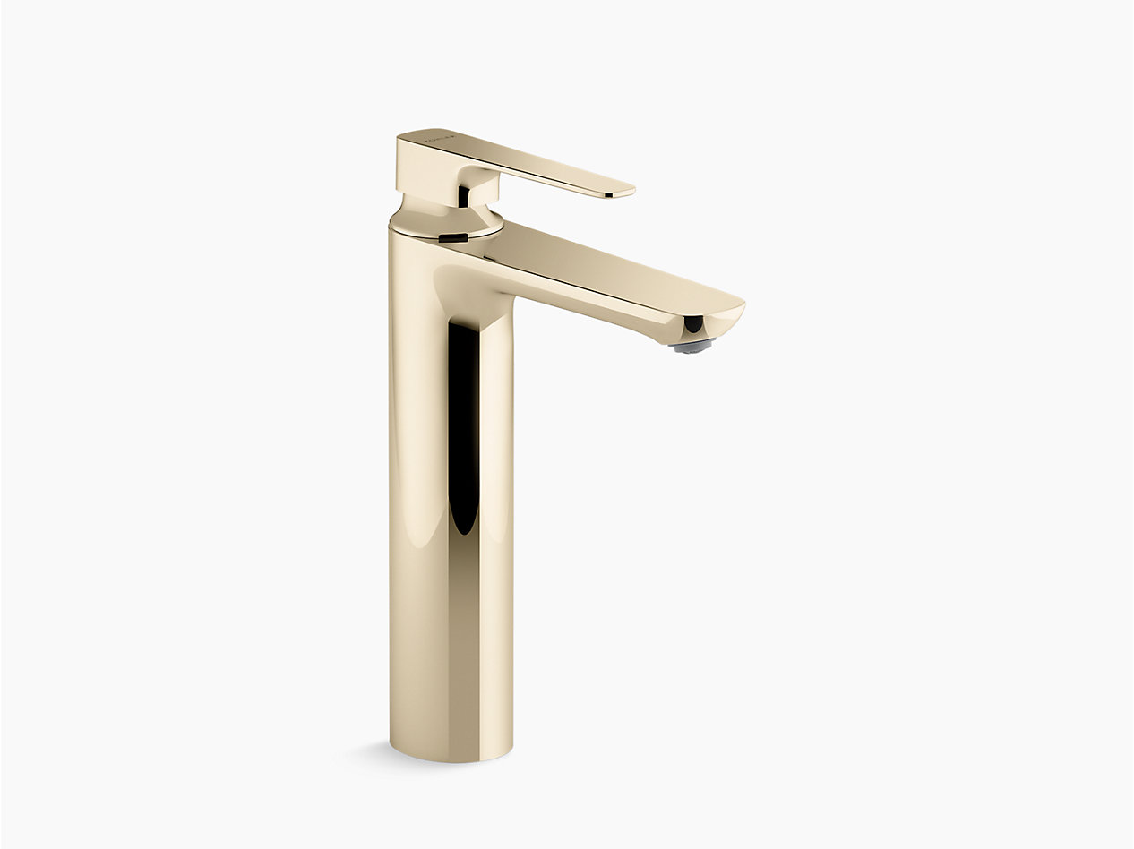 Aleo+™ Tall single-handle bathroom sink faucet, 14.0 lpm