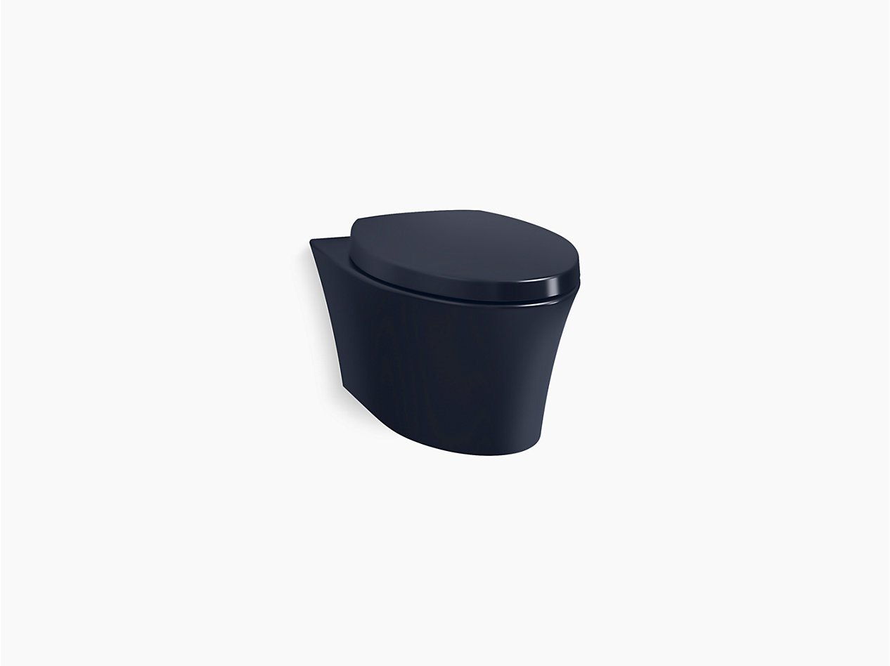Veil™ Wall-hung elongated toilet with skirted trapway