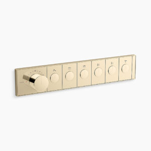 Anthem™ Six-outlet recessed mechanical thermostatic valve control