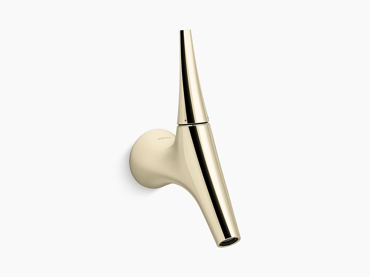KOHLER VIVE® Wall-mount bathroom sink faucet, 5.5 lpm
