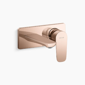 Aleo™ Wall-mount bathroom sink faucet, 9.0 lpm