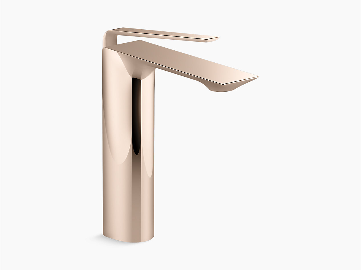 ModernLife Edge™ Tall single-handle bathroom sink faucet